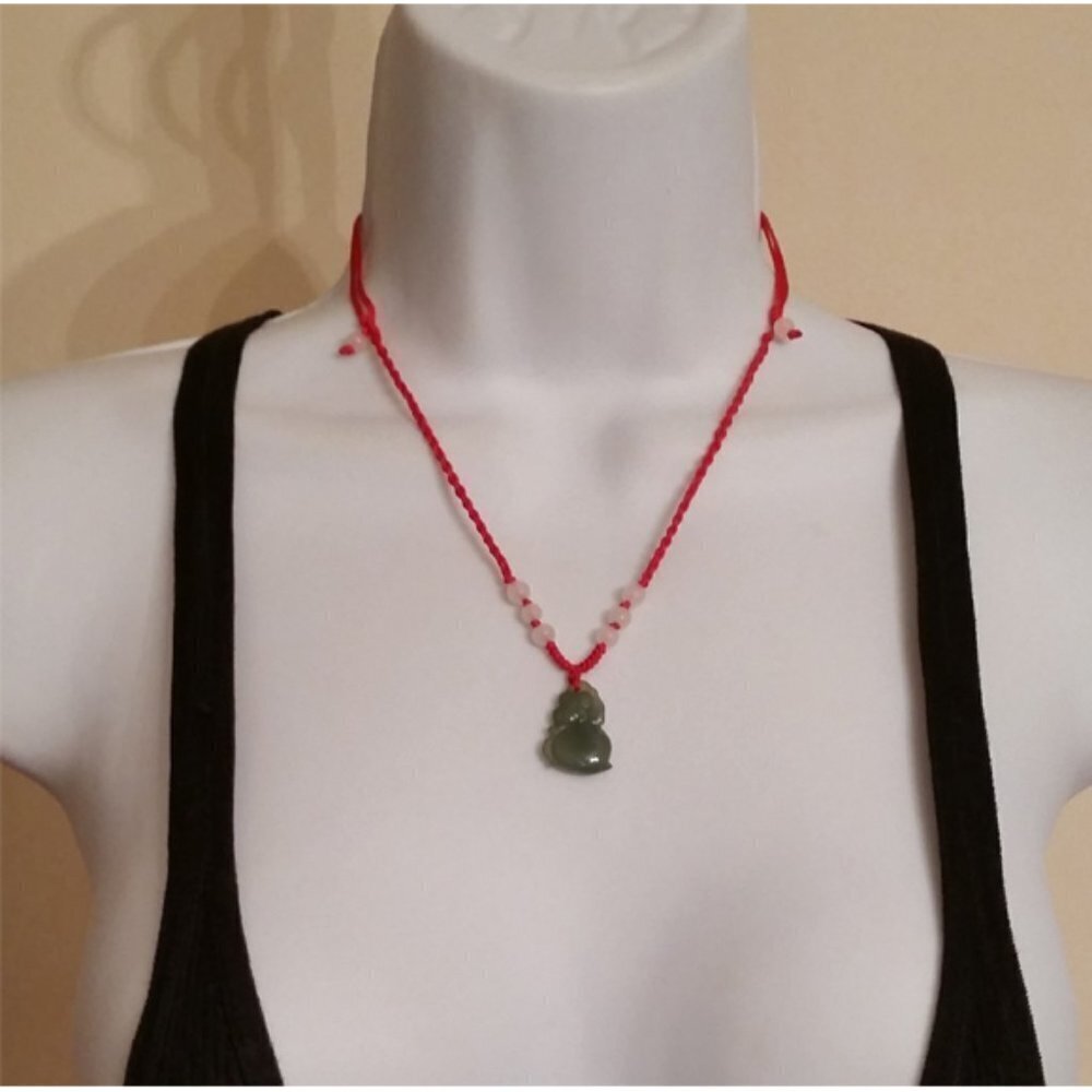 BUNDLE lot 3 handmade necklaces Positive Meanings/Vibes Boho - Picture 3 of 6